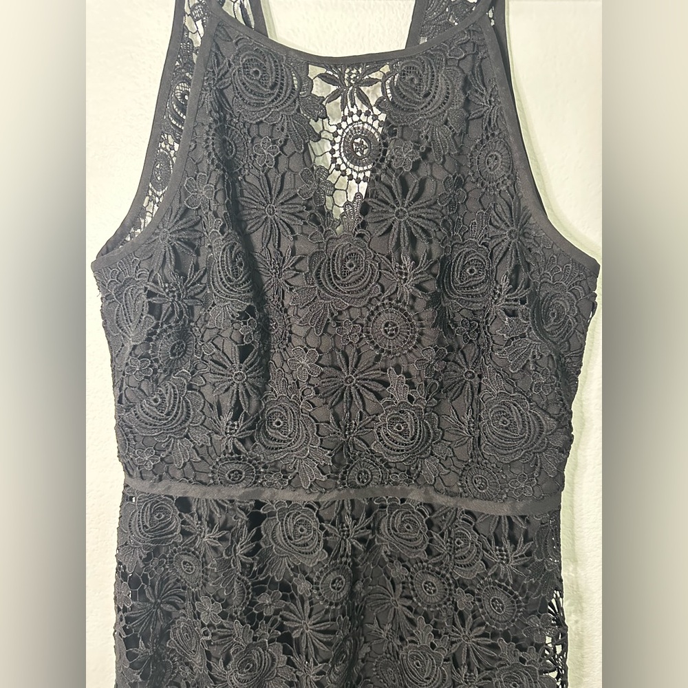 White House Black Market Chic Black Garment